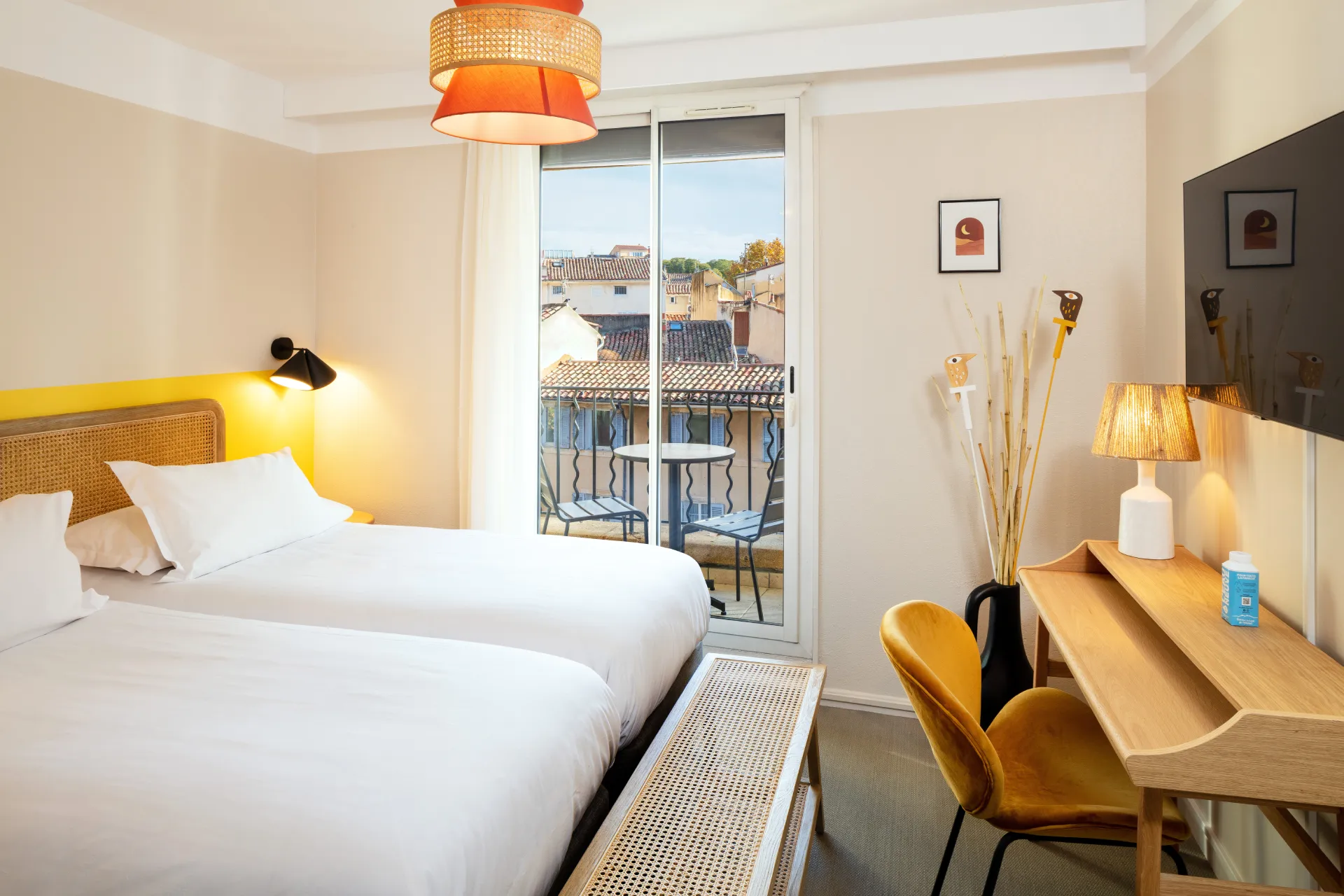 escaletto hotel aix en provence chambre twin superieure